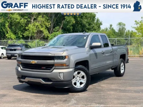 Gray 2017 Chevrolet Silverado 1500 LT for sale in Davison, MI