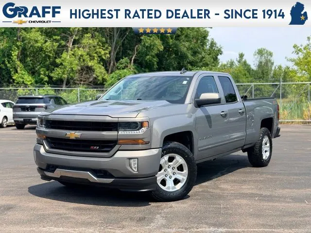 Gray 2017 Chevrolet Silverado 1500 LT for sale in Davison, MI