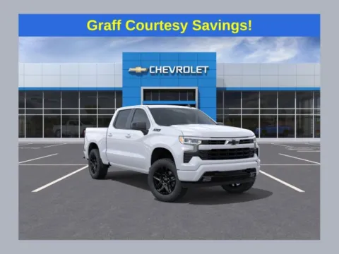 White 2026 Chevrolet Silverado 1500 RST for sale in Davison, MI