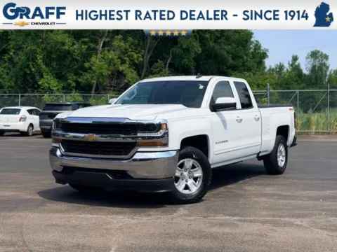 White 2019 Chevrolet Silverado 1500 LD LT for sale in Davison, MI