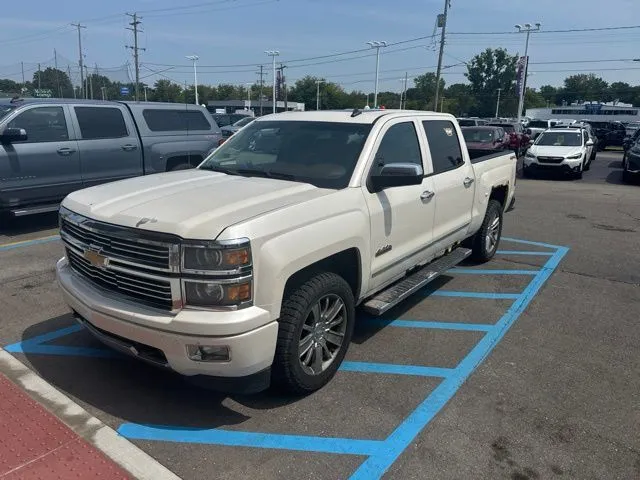 White 2014 Chevrolet Silverado 1500 High Country for sale in Davison, MI