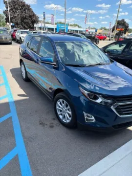 Blue 2021 Chevrolet Equinox LT for sale in Davison, MI