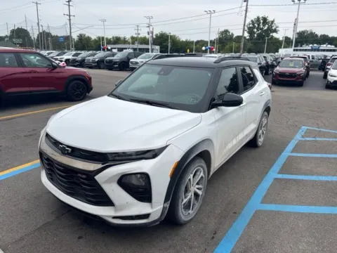 White 2023 Chevrolet TrailBlazer RS for sale in Davison, MI