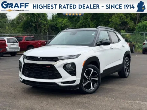 White 2023 Chevrolet TrailBlazer RS for sale in Davison, MI