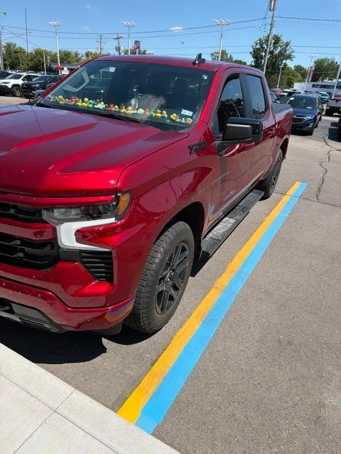 Red 2025 Chevrolet Silverado 1500 RST for sale in Davison, MI