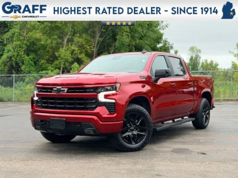Red 2025 Chevrolet Silverado 1500 RST for sale in Davison, MI