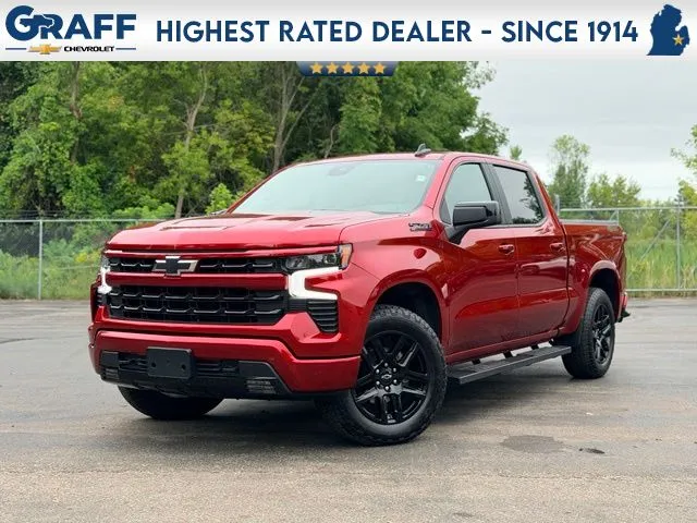 Red 2025 Chevrolet Silverado 1500 RST for sale in Davison, MI