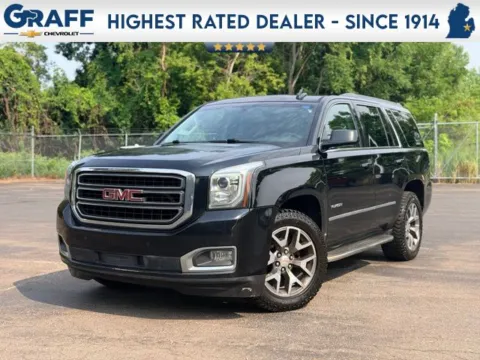 Black 2015 GMC Yukon SLE for sale in Davison, MI