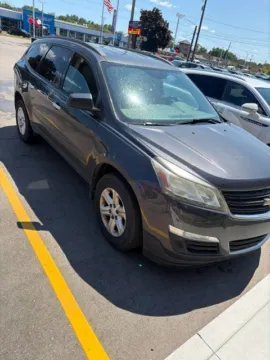 Gray 2015 Chevrolet Traverse LS for sale in Davison, MI