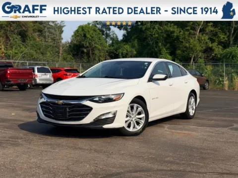 White 2025 Chevrolet Malibu LT for sale in Davison, MI