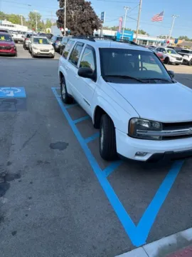 White 2004 Chevrolet TrailBlazer LT for sale in Davison, MI