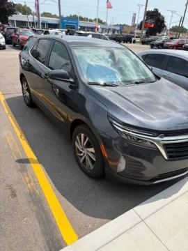 Gray 2022 Chevrolet Equinox LT for sale in Davison, MI