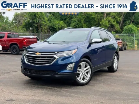 Blue 2020 Chevrolet Equinox Premier for sale in Davison, MI