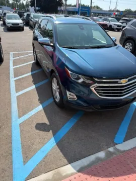 Blue 2020 Chevrolet Equinox Premier for sale in Davison, MI