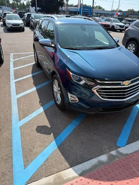 Blue 2020 Chevrolet Equinox Premier for sale in Davison, MI