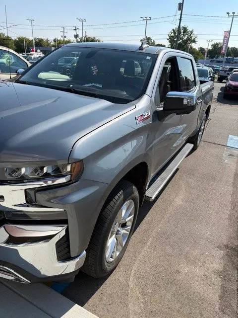 Gray 2019 Chevrolet Silverado 1500 LTZ for sale in Davison, MI
