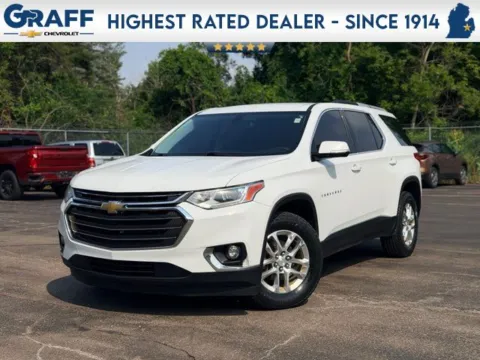White 2018 Chevrolet Traverse LT for sale in Davison, MI