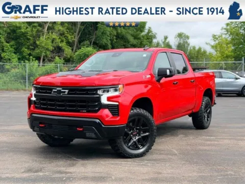 Red 2022 Chevrolet Silverado 1500 LT Trail Boss for sale in Davison, MI