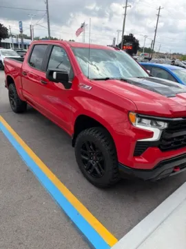 Red 2022 Chevrolet Silverado 1500 LT Trail Boss for sale in Davison, MI