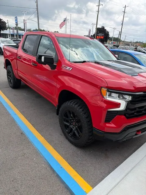 Red 2022 Chevrolet Silverado 1500 LT Trail Boss for sale in Davison, MI