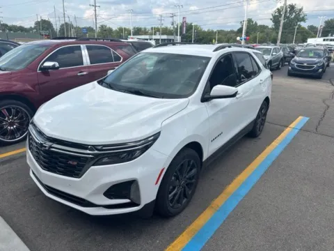 White 2023 Chevrolet Equinox RS for sale in Davison, MI