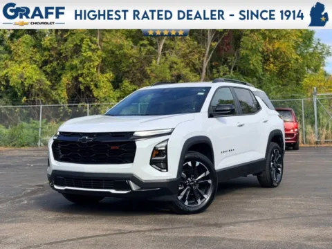 White 2026 Chevrolet Equinox RS for sale in Davison, MI