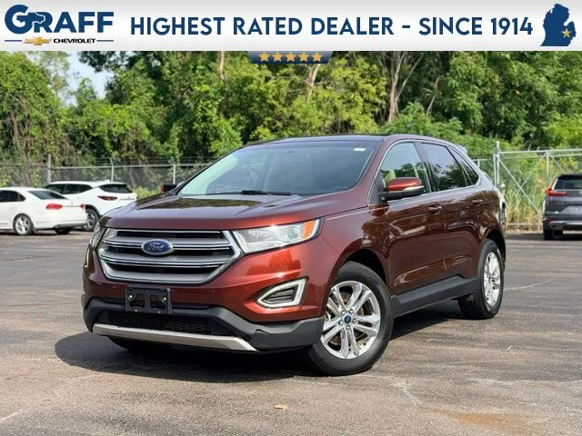 Brown 2015 Ford Edge SEL for sale in Davison, MI