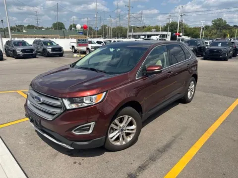 Brown 2015 Ford Edge SEL for sale in Davison, MI