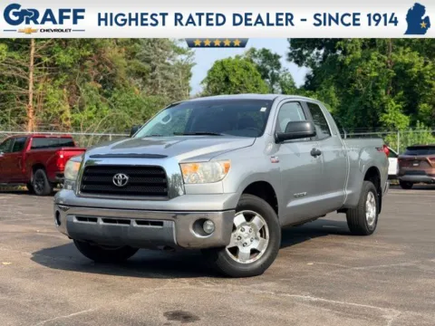 Silver 2008 Toyota Tundra SR5 for sale in Davison, MI