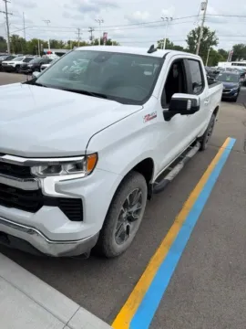 White 2024 Chevrolet Silverado 1500 LT for sale in Davison, MI