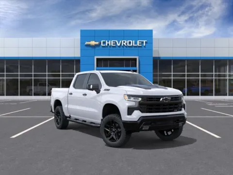 White 2026 Chevrolet Silverado 1500 LT Trail Boss for sale in Davison, MI