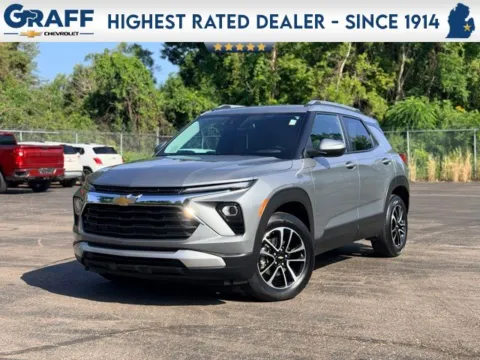 Gray 2024 Chevrolet TrailBlazer LT for sale in Davison, MI