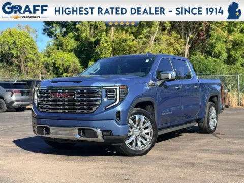 Blue 2025 GMC Sierra 1500 Denali for sale in Davison, MI