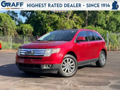Red 2007 Ford Edge SEL for sale in Davison, MI