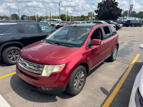 Red 2007 Ford Edge SEL for sale in Davison, MI