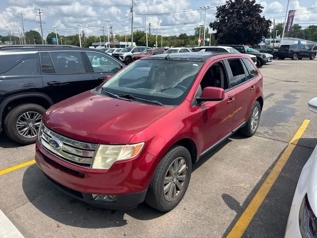Red 2007 Ford Edge SEL for sale in Davison, MI