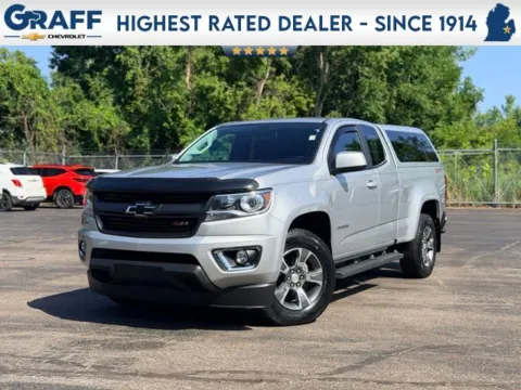 Silver 2020 Chevrolet Colorado Z71 for sale in Davison, MI