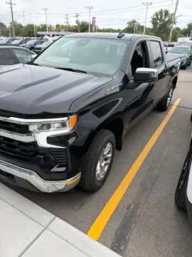 Black 2024 Chevrolet Silverado 1500 LT for sale in Davison, MI