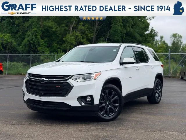 White 2020 Chevrolet Traverse RS for sale in Davison, MI