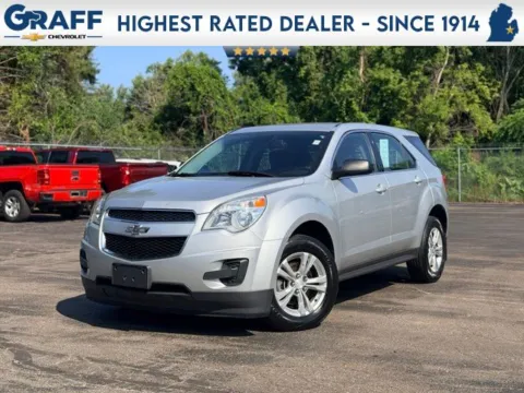 Silver 2014 Chevrolet Equinox LS for sale in Davison, MI