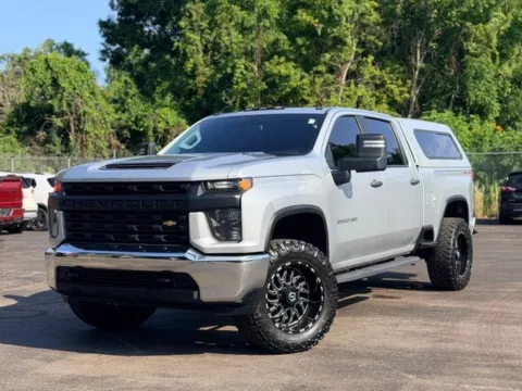 Silver 2020 Chevrolet Silverado 2500 HD Work Truck for sale in Davison, MI