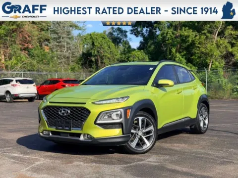 Green 2019 Hyundai Kona Ultimate for sale in Davison, MI