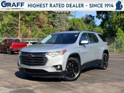 Silver 2019 Chevrolet Traverse 3LT for sale in Davison, MI
