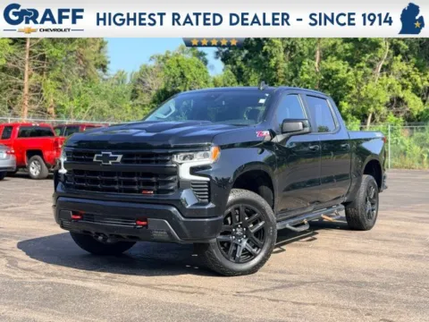 Black 2022 Chevrolet Silverado 1500 LT Trail Boss for sale in Davison, MI