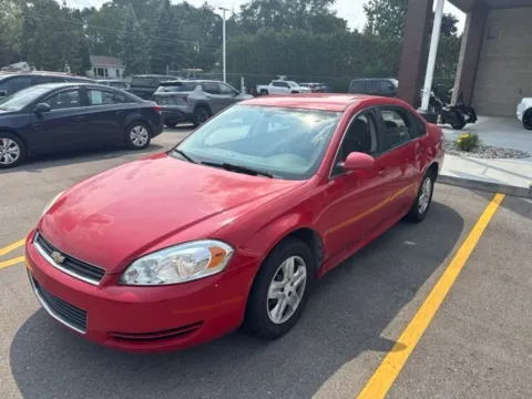 Red 2010 Chevrolet Impala LS for sale in Davison, MI