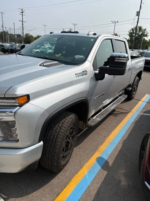 Silver 2022 Chevrolet Silverado 2500 HD High Country for sale in Davison, MI