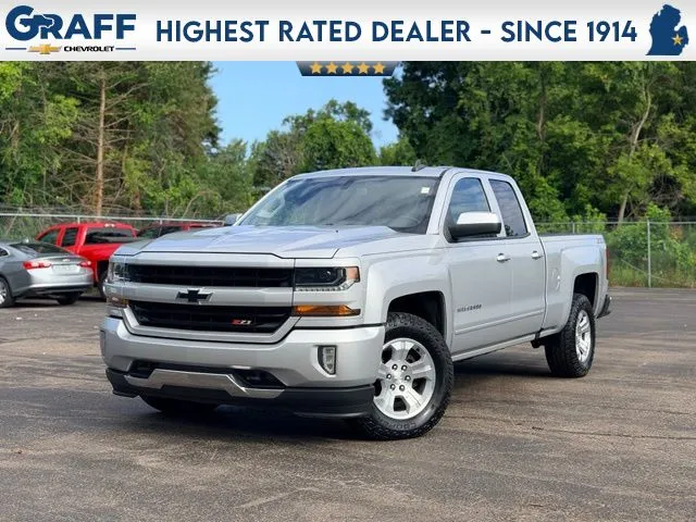 Silver 2018 Chevrolet Silverado 1500 LT for sale in Davison, MI