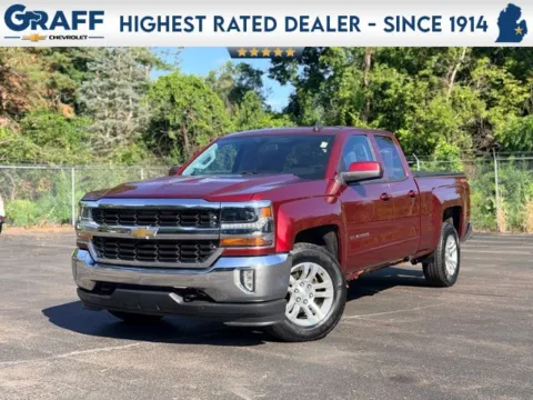 Red 2017 Chevrolet Silverado 1500 LT for sale in Davison, MI