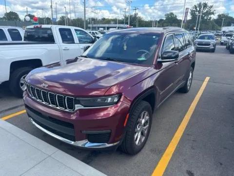 Red 2021 Jeep Grand Cherokee L Limited for sale in Davison, MI