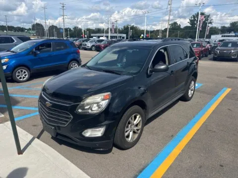 Black 2017 Chevrolet Equinox LT for sale in Davison, MI